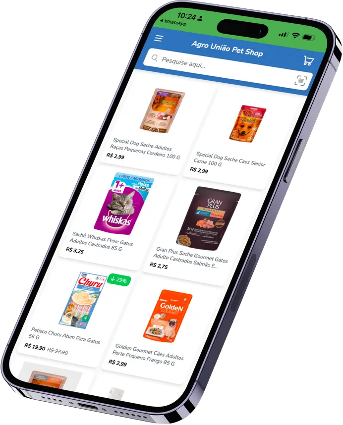 Conheça nosso Catálogo de produtos pet!